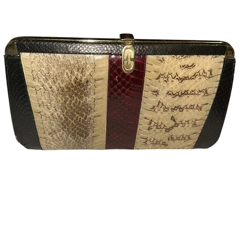 Snakeskin Bag vintage england